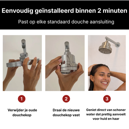 Alutura Gefilterde Douchekop ™